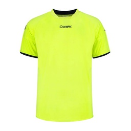 [10/01/02027/6003-116] 10/01/02027 - TOP 2.0 SHIRT S/S (116, FLUO GEEL/MARINE
)