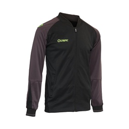 [10/01/00094/ZWART/GRIJS-104] 10/01/00094 - ELITE TRAINING (jacket+pants) (104, BLACK/GREY)