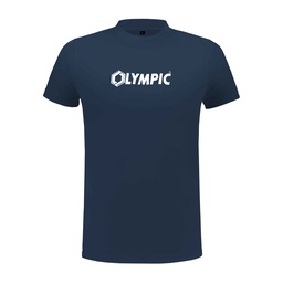 [10/01/09001/3008-116] 10/01/09001 - TEAM T-SHIRT Olympic (116, MARINE/WIT)