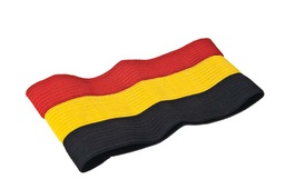 [17/1004/000-QTY] 17/1004 - ARM BAND (ZWART/GEEL/ROOD)