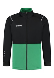 [10/01/00085/1103-104] 10/01/00085 EVOLUTION TRAINING JACKET (104, BLACK/GREEN/WHITE)