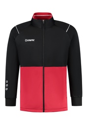 [10/01/00085/1095-104] 10/01/00085 EVOLUTION TRAINING JACKET (104, BLACK/RED/WHITE)