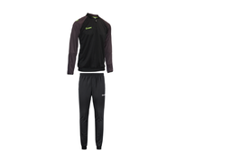 [10/01/06004/ZWART/GRIJS-116] 10/01/00050 - ELITE JOGGING (sweater + pants) (116, ZWART/GRIJS)